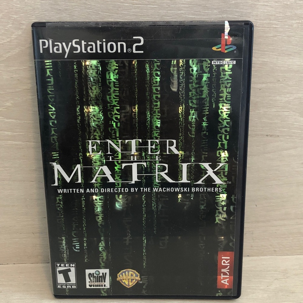 Enter the Matrix Sony PlayStation 2 PS2  Video Game